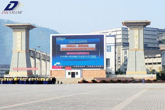 Ip65 waterproof p10  960X960MM outdoor smd fixed led street advertising screen billboard