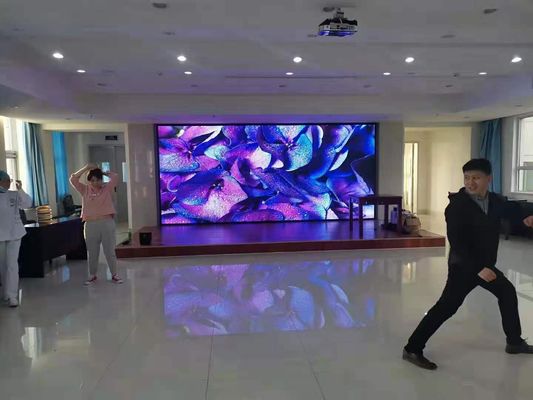 Flexible HD Digital LED Display Module P4.8 Outdoor led  display,500x500mm cabinet，1920hz refresh rate，5600 brightness