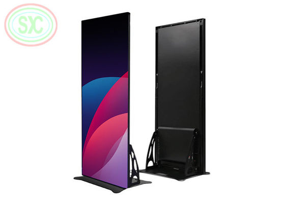 Full color indoor P 2.5 poster LED display with pulleys standard panel size 2000*680 mm