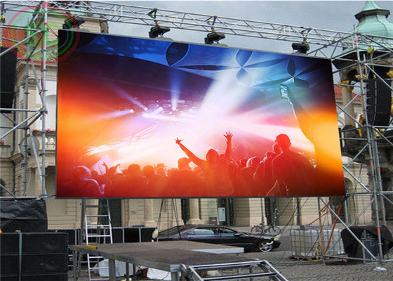 Hight brightness Outdoor P6 full color LED rental screen for stage show