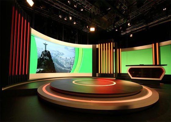 Indoor SMD 3535 P4 HD Full Color Electronic Front Service Led Display With Magnetic Modules