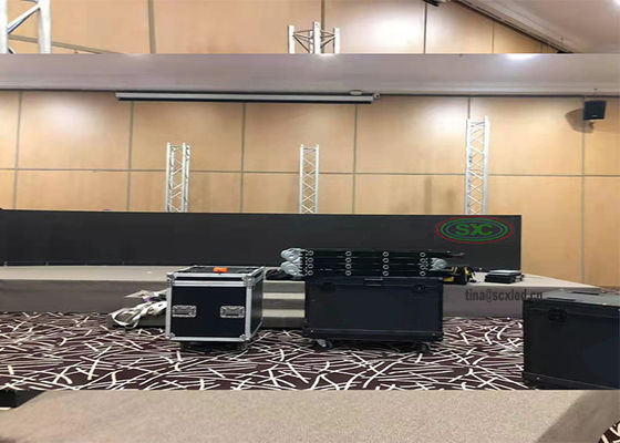 Indoor SMD 3535 P4 HD Full Color Electronic Front Service Led Display With Magnetic Modules