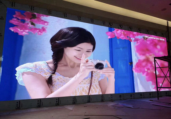 High Brightness HD Video Function P3.91 LED Display Screen For Stage Background Rental