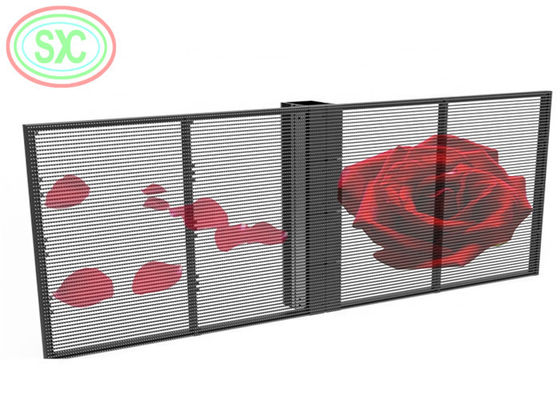 LED Display with High Transparency Rate and Stretch Aluminum Strip Design for Excellent Cooling Performance