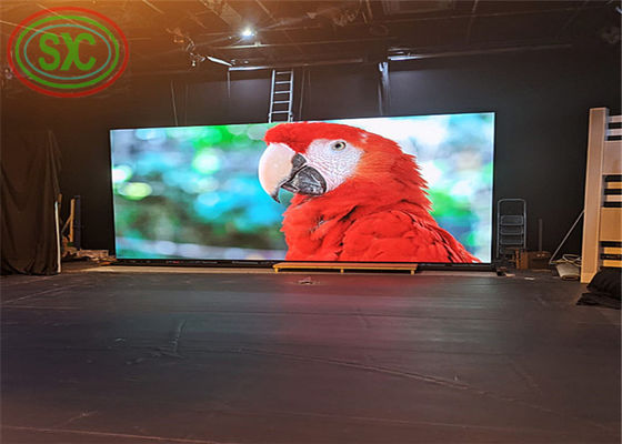 Small pixel pitch indoor P4 LED displays the minimum.view distance 4 meters