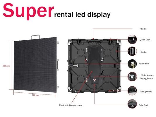 full color Hd Led display Video Wall P3.91 Outdoor waterproof high brightness For Event Rental