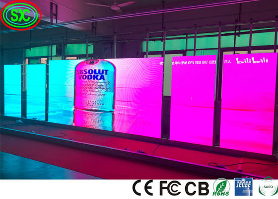 1R1G1B P3.91 P4.81 Led Stage Curtain Screen 300w/M2 3840hz led screen stage stage led screen