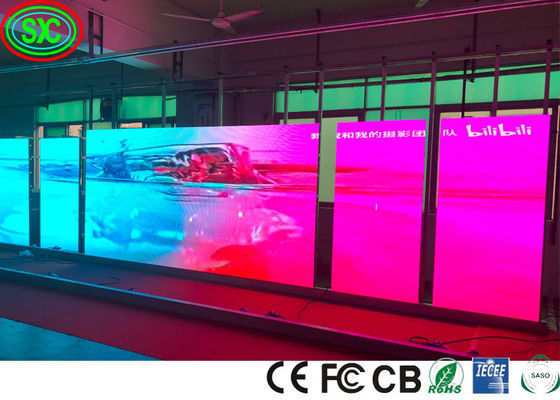 Small Pitch P2.35 LED Display Rental, Indoor, 2500nits Brightness, High Density led screen stage backdrop
