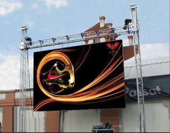 Outdoor Full Color Waterproof P3.91 Electronic LED Rental Screen For Event Stage Background