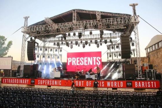 Outdoor Full Color Waterproof P3.91 Electronic LED Rental Screen For Event Stage Background