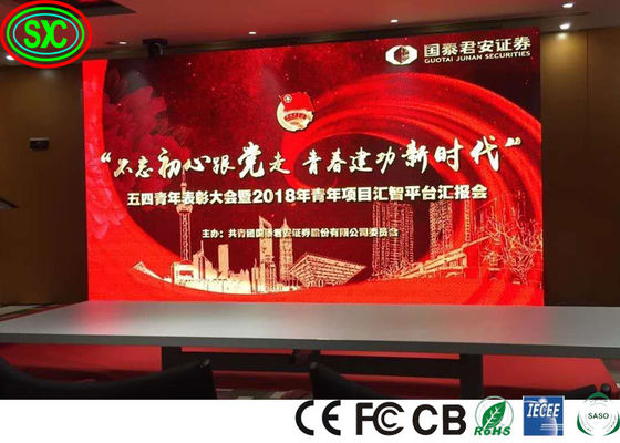 1100cd/m2 500mcd Stage Rental Led Display IECEE For Live Eventsfull color led display screen