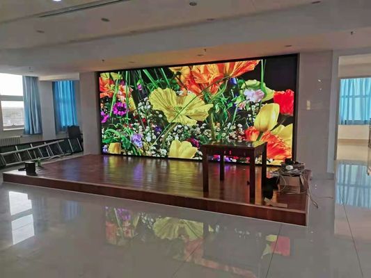 Advertising Indoor P4  Full Color LED Display High Definition ，512x512 mm cabinet1920hz refresh rate ，1100 cd brightness