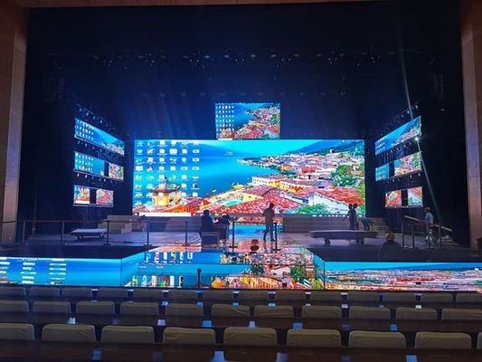 Ultra Slim Rental Stage LED Display SMD HD Full Color 500x500mm P3.91 Screen  1920 HZ refresh rate，3500 brightness