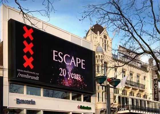 Outdoor Full Color Double Side P6 LED Display 6mm Pixel IP65 Waterproof