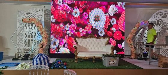 P3 Rental Screen Stage LED Screen 111111 Dots / Square Meter Indoor Full Color LED Display Screen