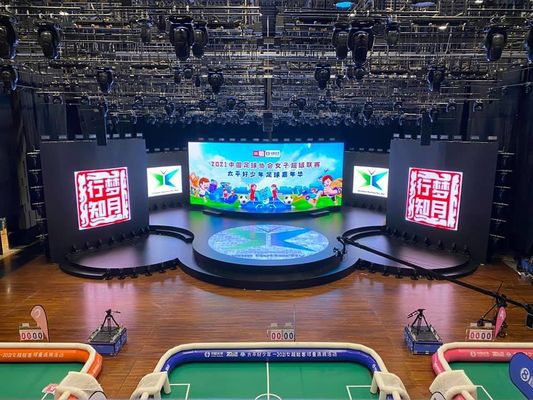 Small Pixel Pitch Indoor Stage LED Screens P3.91 500x500mm Die Casting Aluminum Cabinet，Nova star control system，5000