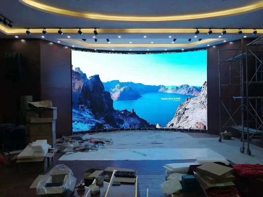 Advertising Indoor Full Color Led Display Screen High Definition 512x512mm cabinet ，1500 brightness ，Nova system