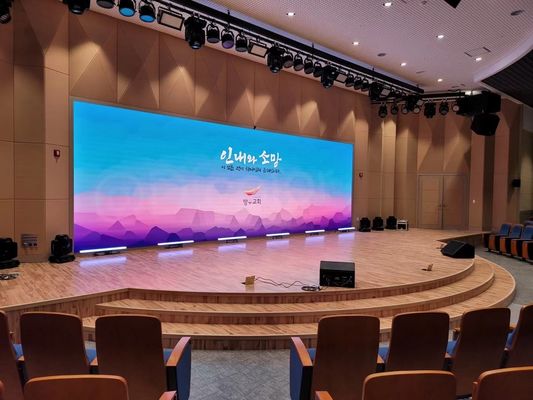 Full Color LED Signage 640mm X640mm Box 40000 Points/Square Meters stage background led screen