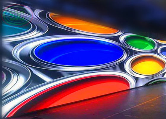 Lightweight and Durable RGB LED Display with Humanized Operating Interface and Breakdown Indicator Lights for Maintenance