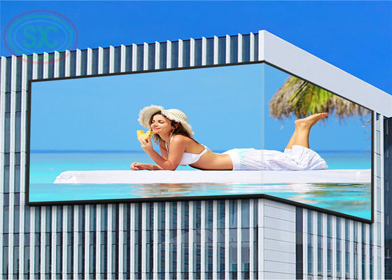 Outdoor giant LED wall 3D 4k LED screen LED sign outdoor P10 LED display for media advertisement