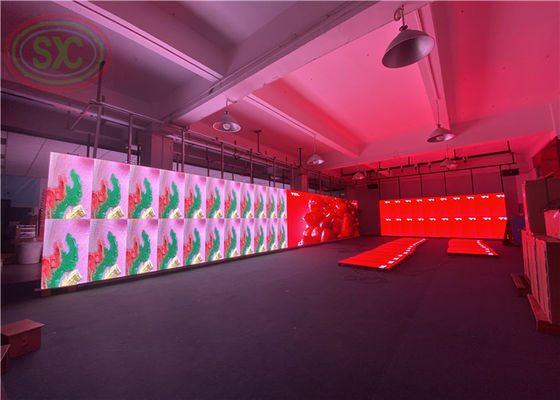 High Brightness Indoor Full Color LED Display for Facades Architecture and Information Systems P4 LED Wall