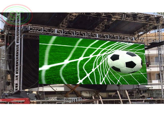 Full color Outdoor Led Advertising Screens 500x1000mm Video Display Function