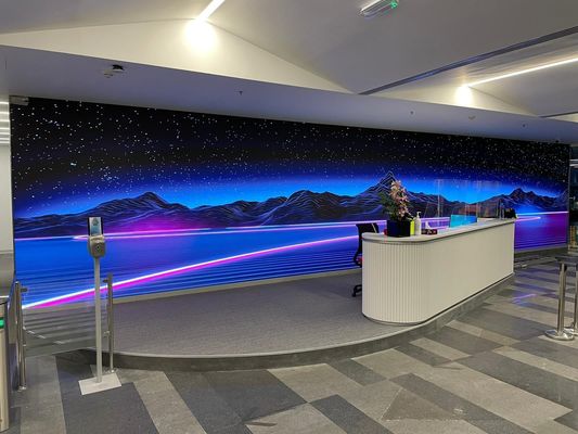 Full Color LED Signage 640mm X640mm Box 40000 Points/Square Meters stage background led screen