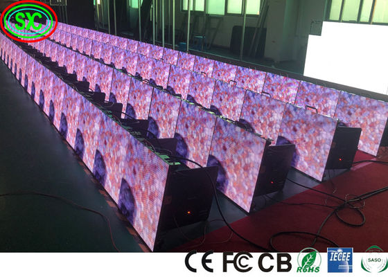 HD Indoor Advertising Led Display Screens Led Panels 500*500mm P3.91 Led Video Wall Flexible Led Module