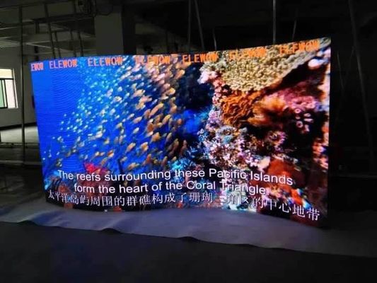 Waterproof And No-Smear P3.91 1R1G1B Indoor Full-Color LED Display full color indoor led display