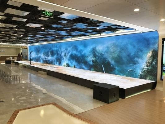 P4 SMD LED Die-Cast Aluminum Screen / Indoor Multi-Color Video Wall LED Display , 3 Years Warranty