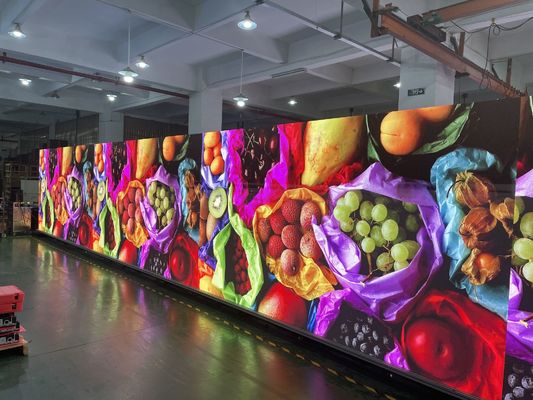 Full Color Indoor And Outdoor Fixed Supermarket Video Wall Ultra-Thin Hotel Lobby LED Display