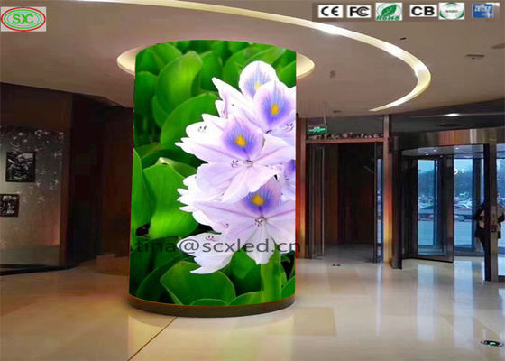 Round sphere LED display screen p2 p2.5 p3 P4.81 indoor Soft Customized full color ball led billboard display price