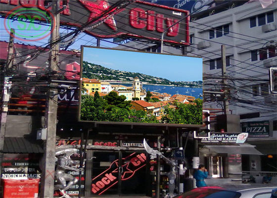 Excellent outdoor P6 LED screen for exterior activity with great after-sale service