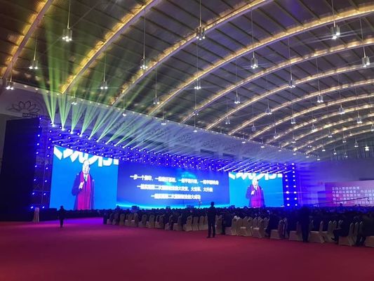 Full HD Indoor Rental LED Display P4  512x512mm Video Processor Control P4 Indoor Rental LED Screen Panel