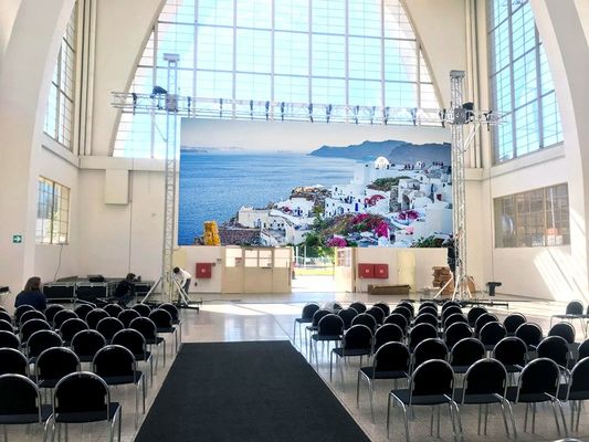 Outdoor P6 SMD Full Color LED Display 6mm Pixel 6000cd/M2 Brightness