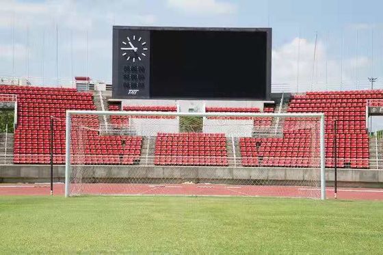 P10 Outdoor Full Color LED Display 10mm Pixel IP65 Waterproof 600W/M2