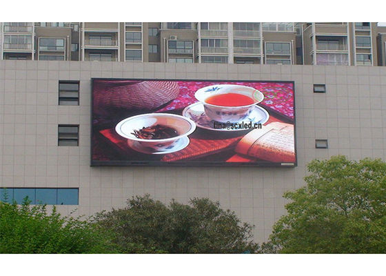 P6 Outdoor Full Color LED Advertising Display Screen IP65 Waterproof