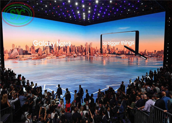 Die-Casting Aluminum LED Screen SMD2727 P4 Full Color LED Video Display Ultra Slim LED Screen