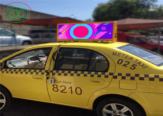 Full color smd outdoor P 10 LED sign for taxi advertising MOQ 10 pcs