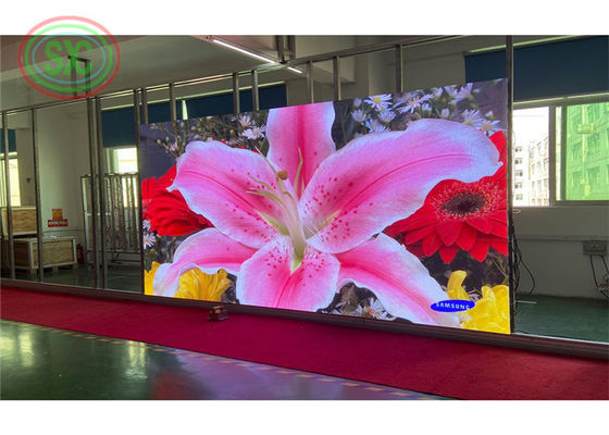 SMD2121 Led Type Transparent LED Screen with IP43 Waterproof and 0.2KG/PC Module Weight