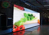 Wall mounted front maintenance indoor P 4 fixed LED screen with synchronous system