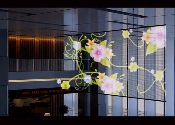SMD 2121 Transparent LED Panel Transparent LED Screen Epistar Chip High Visibility