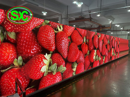 Advertising Screen P10 Curtain LED Display Full Color Outdoor Waterproof IP65 SMD