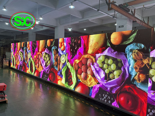 ISO2001 4K GOB LED Display P1.667 P2.0 P2.5 Advertising Wall 1200nits