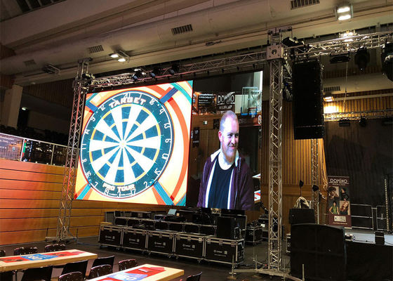 SMD2020 AC220V Indoor LED Video Wall VGA DVI Rental Led Screen