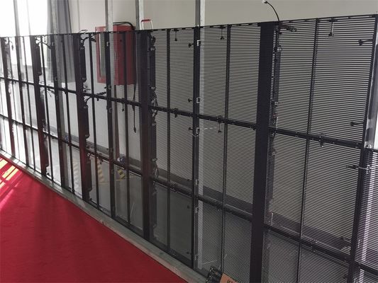 High Brightness Transparent LED Panel , Full Color Signage SMD2121