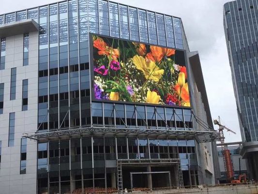 Outdoor Waterproof P6 Full Color LED Display Screen 6mm Pixel Pitch IP65