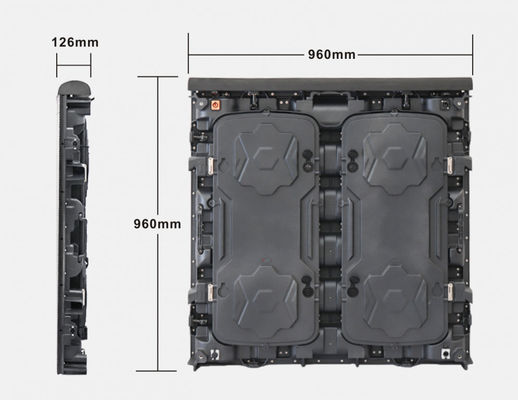 Football Stadium Perimeter Video Led Display Cabinet 960X960mm P5 P6 P8 P10 Stadium Screen