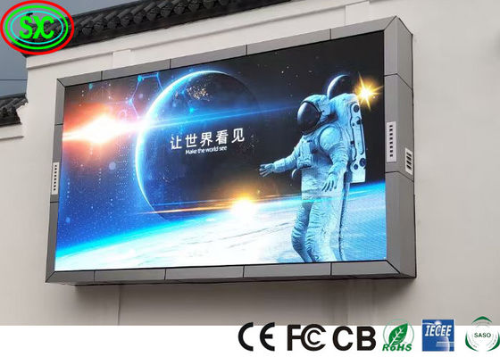 P6 Outdoor Full Color LED Display Screen Customized Easy Installation Big commercial Advertising Video Wall