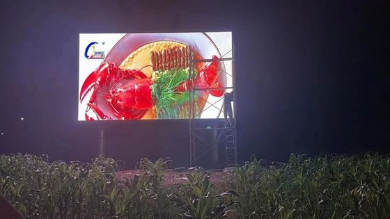 SCX LED P10 Outdoor Full Color LED Display Screen for Advertising with High Brightness and Long Lifespan